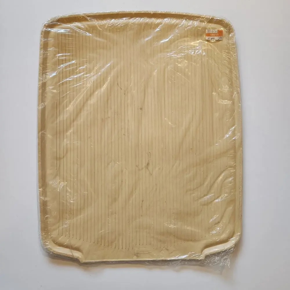 New! VTG 1986 Rubbermaid No. 1121 Almond Drainboard Mat 14.75